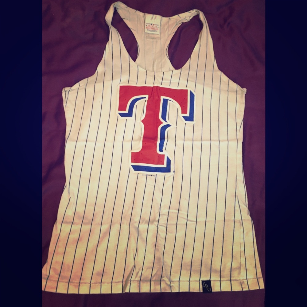 💙Licensed Texas Rangers Baseball Tank
